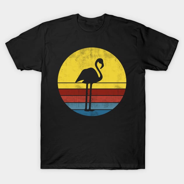 Flamingo bird vintage T-Shirt by quotesTshirts